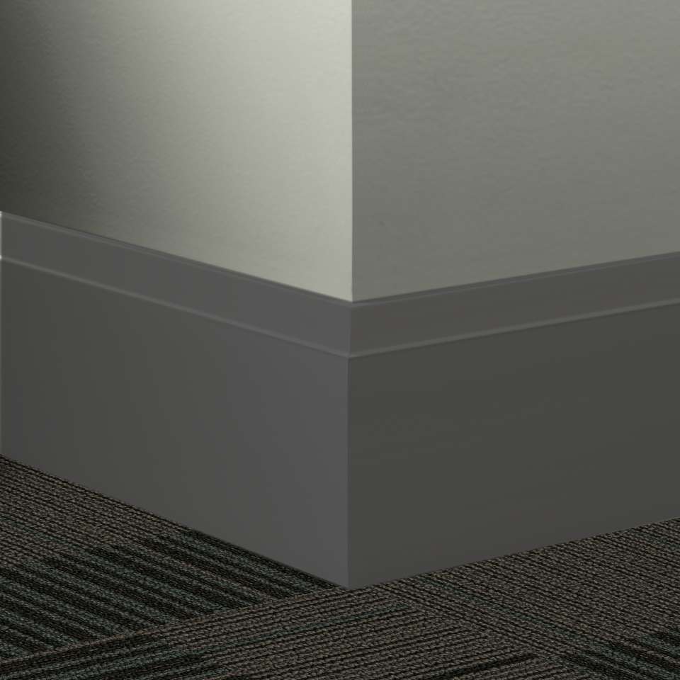 Tarkett - Système de finition murale Millwork - MW 40 R Equinox 4 1⁄2” #40 Black - Wallbase 8' (paquet de 5)
