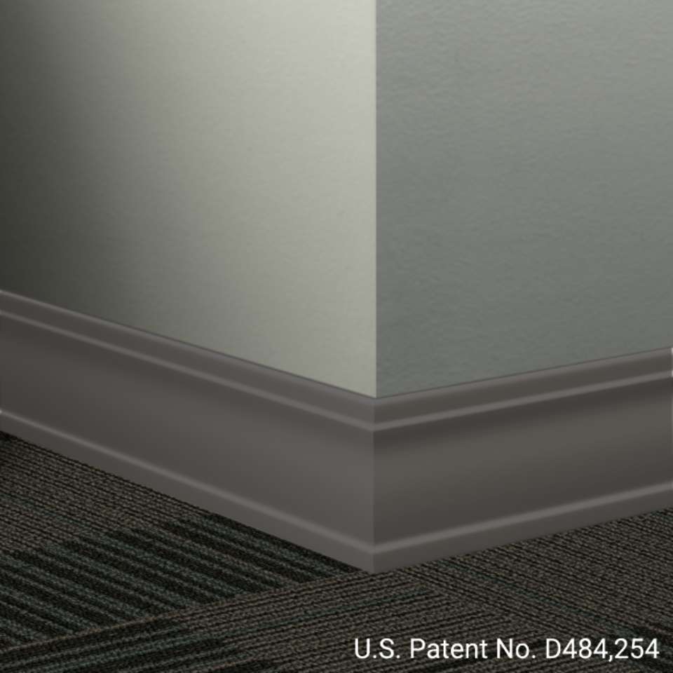 Tarkett - Système de finition murale Millwork - MW 44 D Outline 3 1⁄2” #44 Dark Brown - Wallbase 8' (paquet de 10)