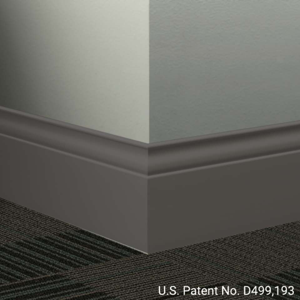 Tarkett - Système de finition murale Millwork - MW 44 G Inflection 5 1⁄4” #44 Dark Brown - Wallbase 8' (paquet de 6)