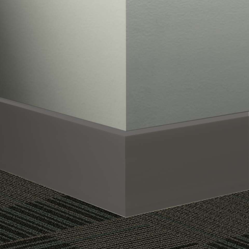 Tarkett - Système de finition murale Millwork - MW 44 H Mandalay 4 1⁄2” #44 Dark Brown - Wallbase 8' (paquet de 5)