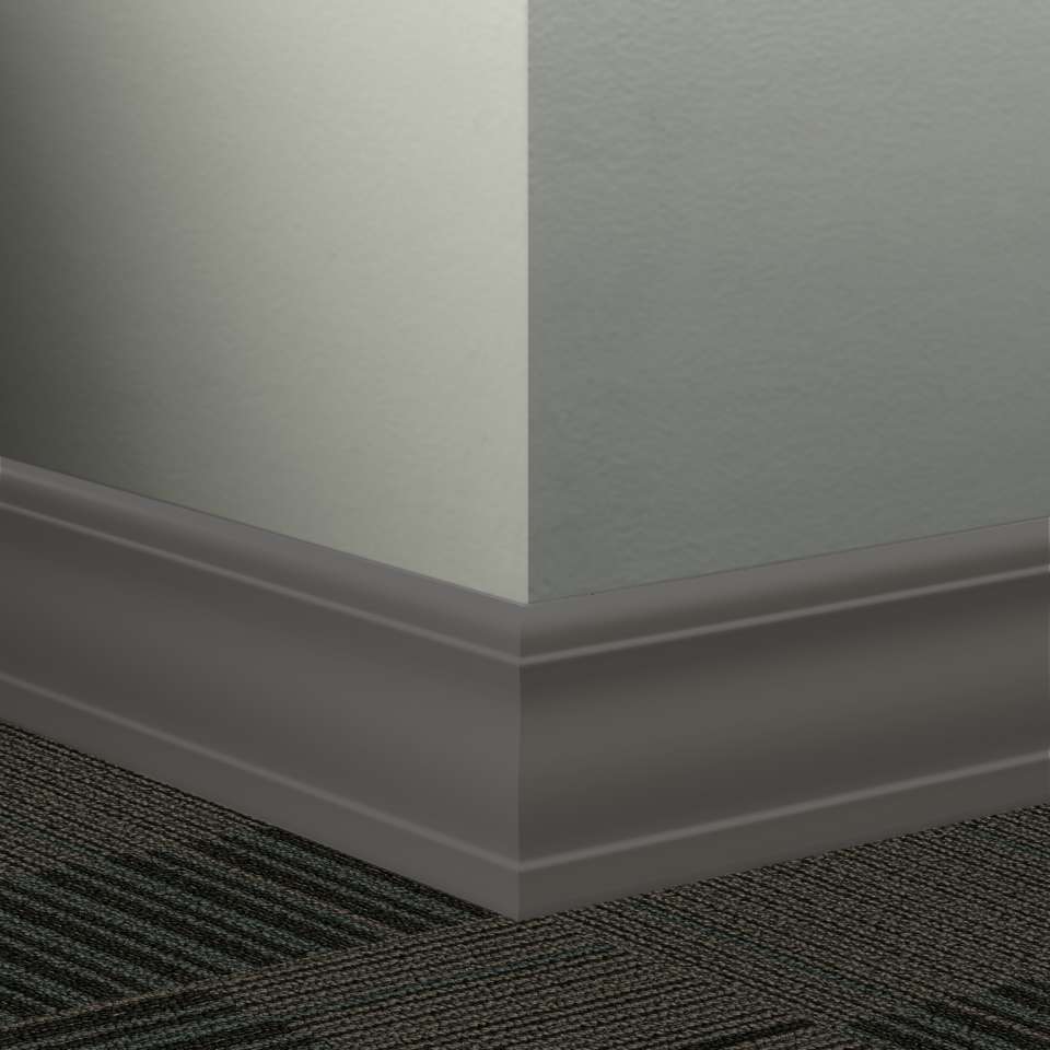 Tarkett - Système de finition murale Millwork - MW 44 J Silhouette 4" #44 Dark Brown - Wallbase 8' (paquet de 6)
