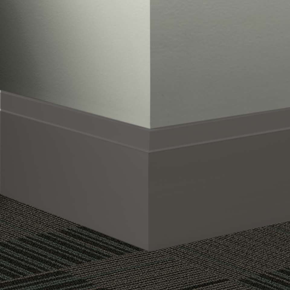 Tarkett - Système de finition murale Millwork - MW 44 R Equinox 4 1⁄2” #44 Dark Brown - Wallbase 8' (paquet de 5)