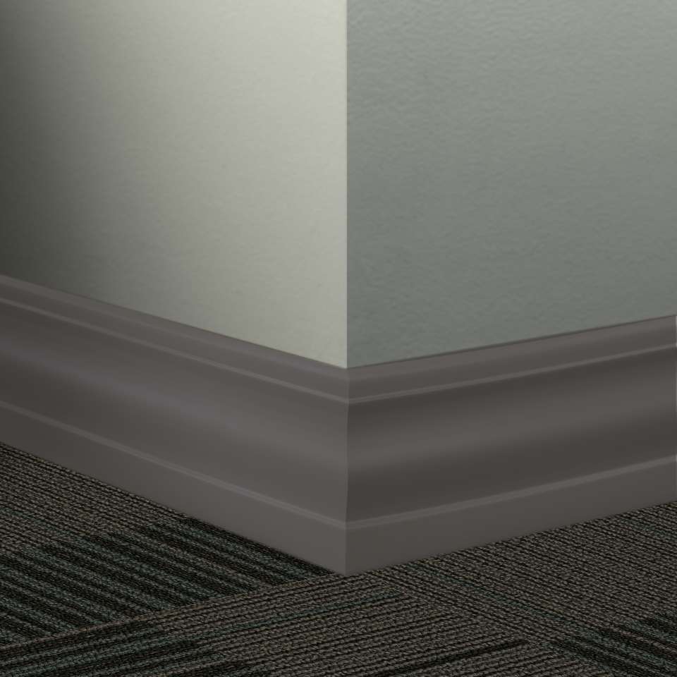 Tarkett - Système de finition murale Millwork - MW 44 T Delineate 4 1⁄4” #44 Dark Brown - Wallbase 8' (paquet de 6)