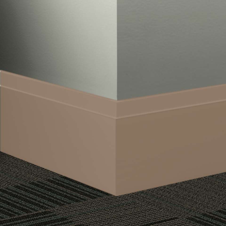 Tarkett - Système de finition murale Millwork - MW 45 R Equinox 4 1⁄2” #45 Sandalwood - Wallbase 8' (paquet de 5)