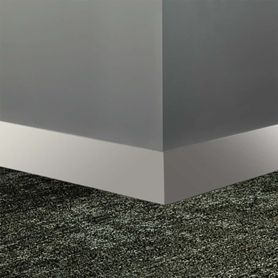 Tarkett - Système de finition murale Millwork - MW 460 S4 Monument 4" #460 Cotton - Wallbase 8' (paquet de 8)