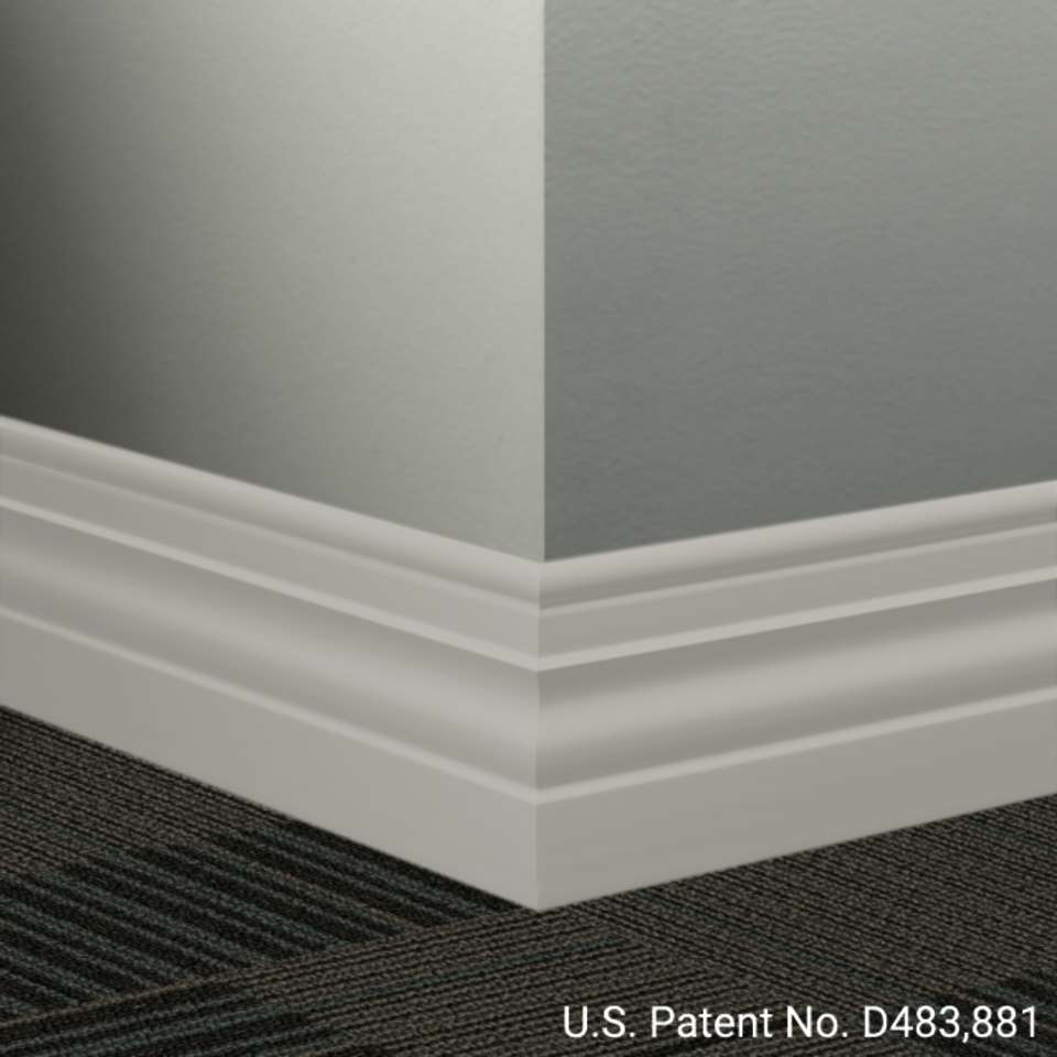 Tarkett - Système de finition murale Millwork - MW 469 A Diplomat 4 1⁄2” - MW XX A #469 Mystify - Wallbase 8' (paquet de 6)