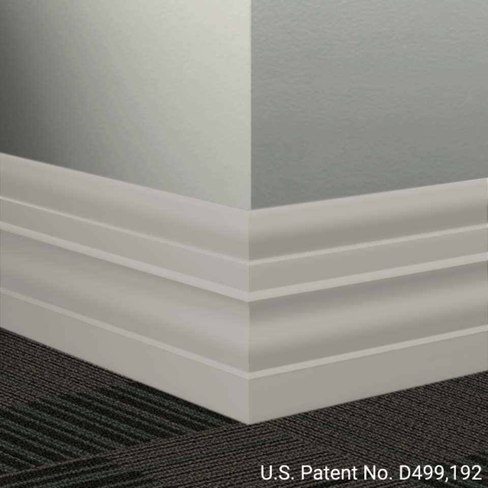 Tarkett - Système de finition murale Millwork - MW 469 E Attaché 6" #469 Mystify - Wallbase 8' (paquet de 8)