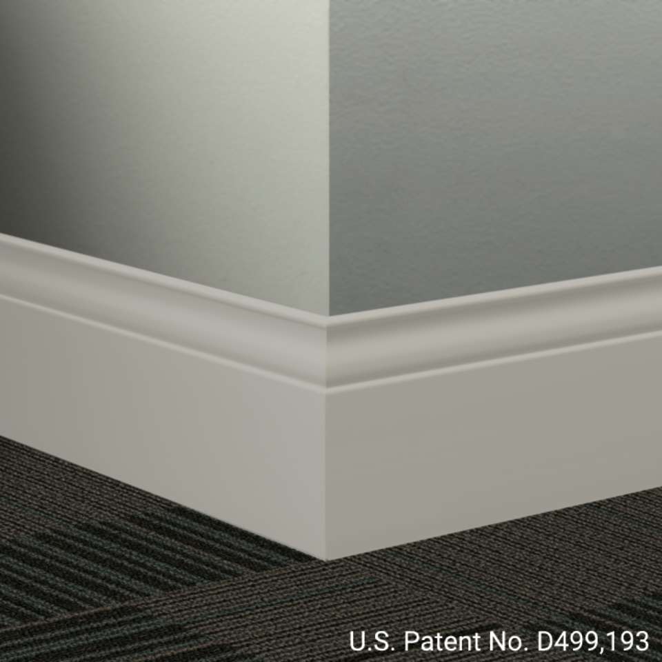 Tarkett - Système de finition murale Millwork - MW 469 G Inflection 5 1⁄4” #469 Mystify - Wallbase 8' (paquet de 6)