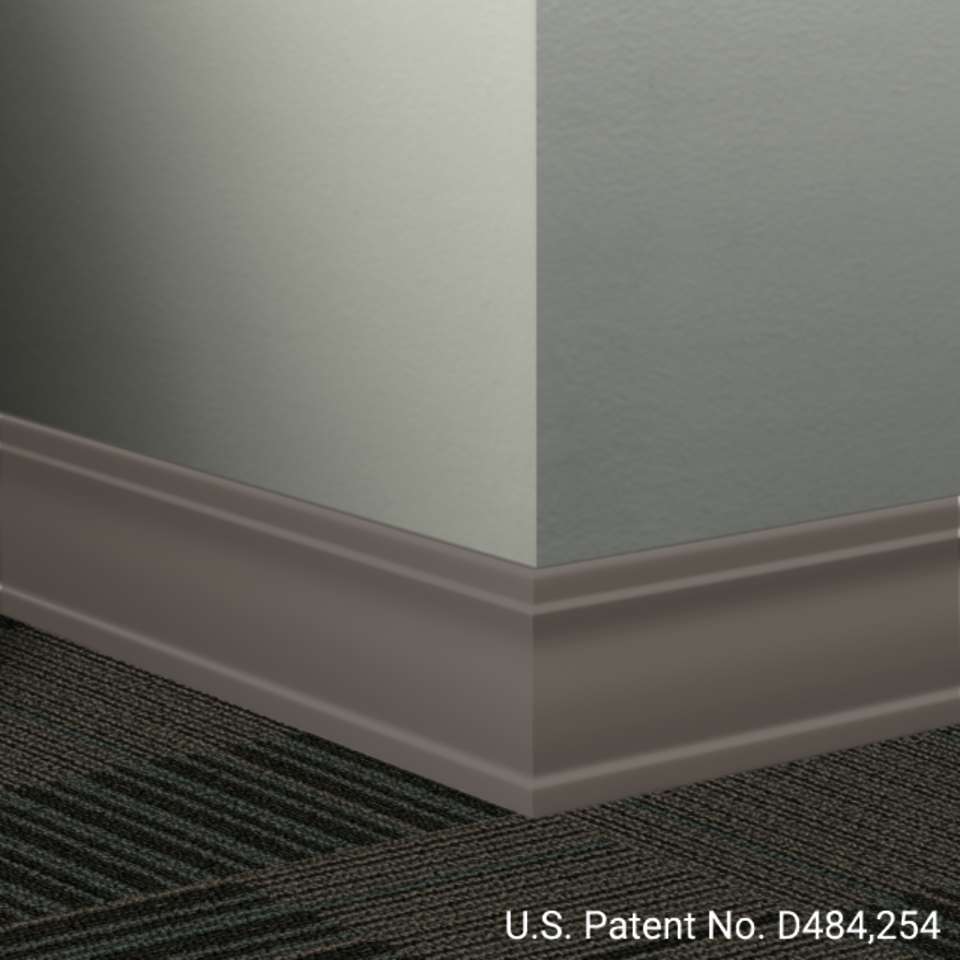 Tarkett - Système de finition murale Millwork - MW 47 D Outline 3 1⁄2” #47 Brown - Wallbase 8' (paquet de 10)