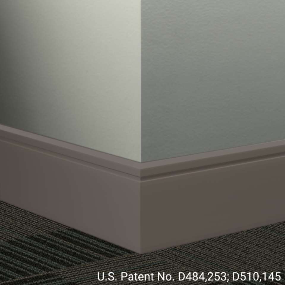 Tarkett - Système de finition murale Millwork - MW 47 F Reveal 4 1⁄4” #47 Brown - Wallbase 8' (paquet de 8)