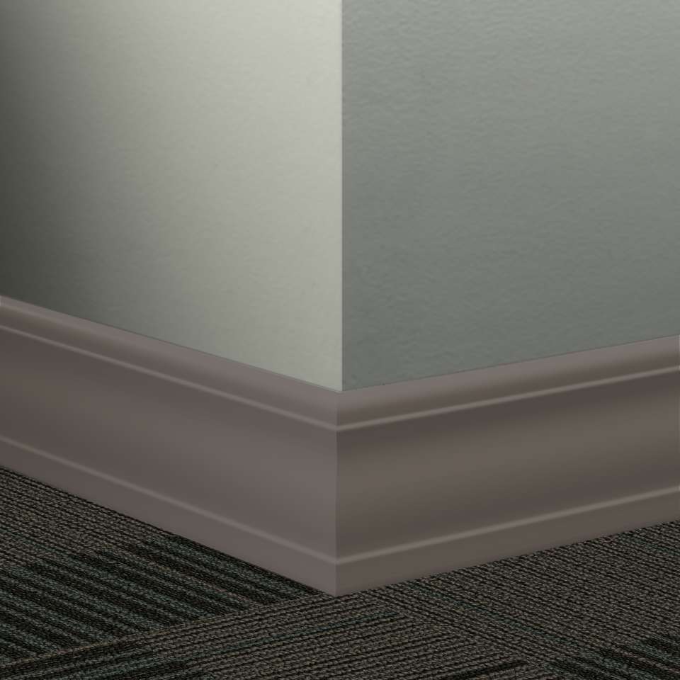 Tarkett - Système de finition murale Millwork - MW 47 J Silhouette 4" #47 Brown - Wallbase 8' (paquet de 6)