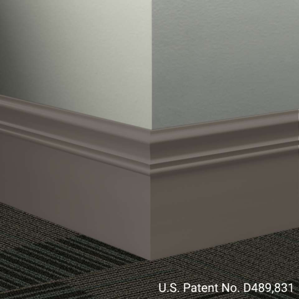 Tarkett - Système de finition murale Millwork - MW 47 M Monarch 6" #47 Brown - Wallbase 8' (paquet de 6)