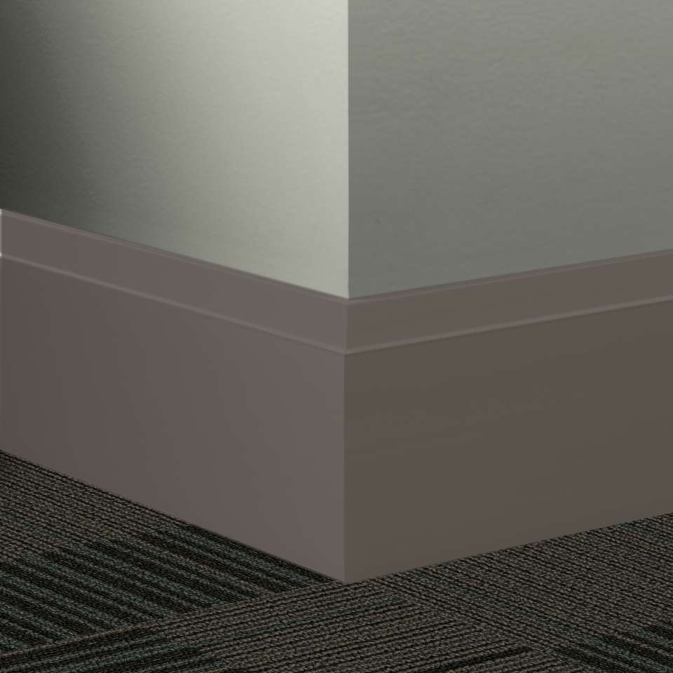 Tarkett - Système de finition murale Millwork - MW 47 R Equinox 4 1⁄2” #47 Brown - Wallbase 8' (paquet de 5)