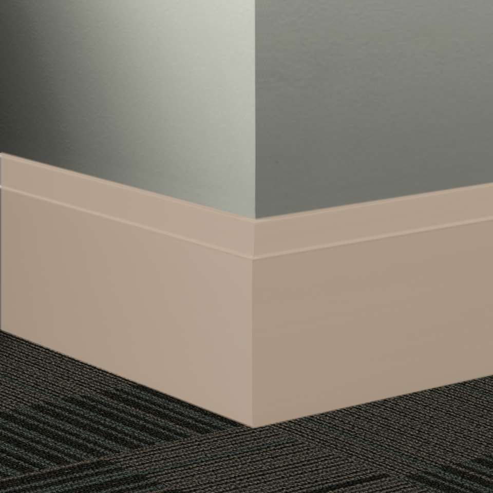 Tarkett - Système de finition murale Millwork - MW 49 R Equinox 4 1⁄2” #49 Beige - Wallbase 8' (paquet de 5)