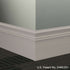 Tarkett - Système de finition murale Millwork - MW 55 M Monarch 6" #55 Silver Grey - Wallbase 8' (paquet de 6)