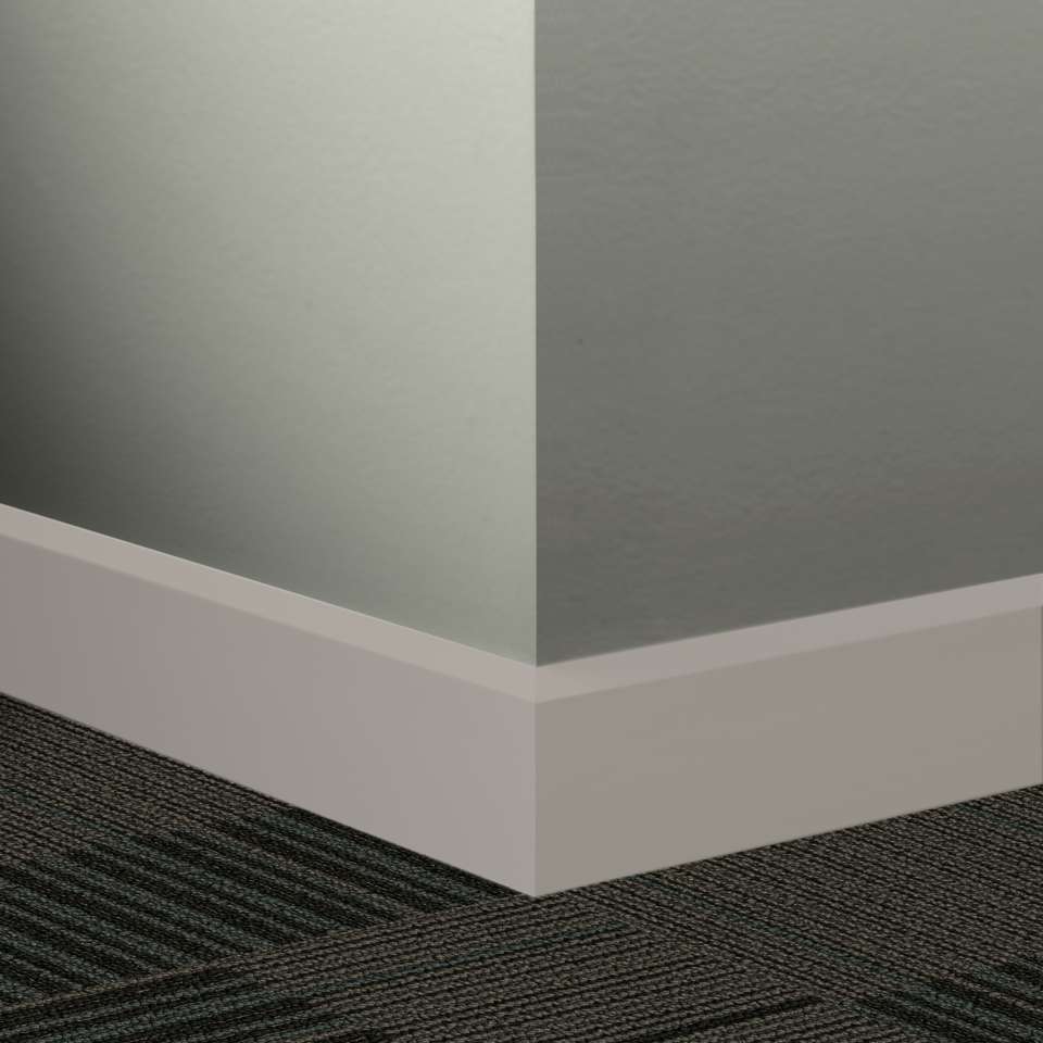 Tarkett - Système de finition murale Millwork - MW 55 N Oblique 3" #55 Silver Grey - Wallbase 8' (paquet de 7)