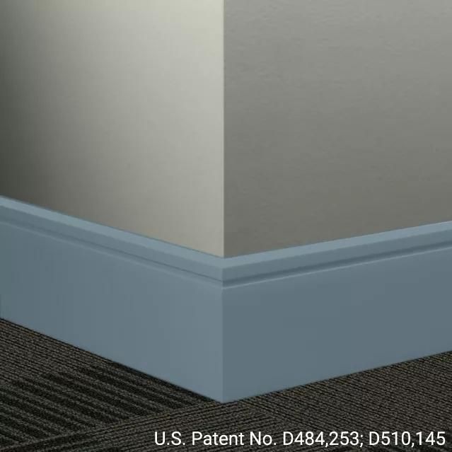 Tarkett - Système de finition murale Millwork - MW 58 F8 Reveal 8" 58 Windsor Blue - Plinthe 8' (paquet de 4) ||MW58F8 - Ceramed