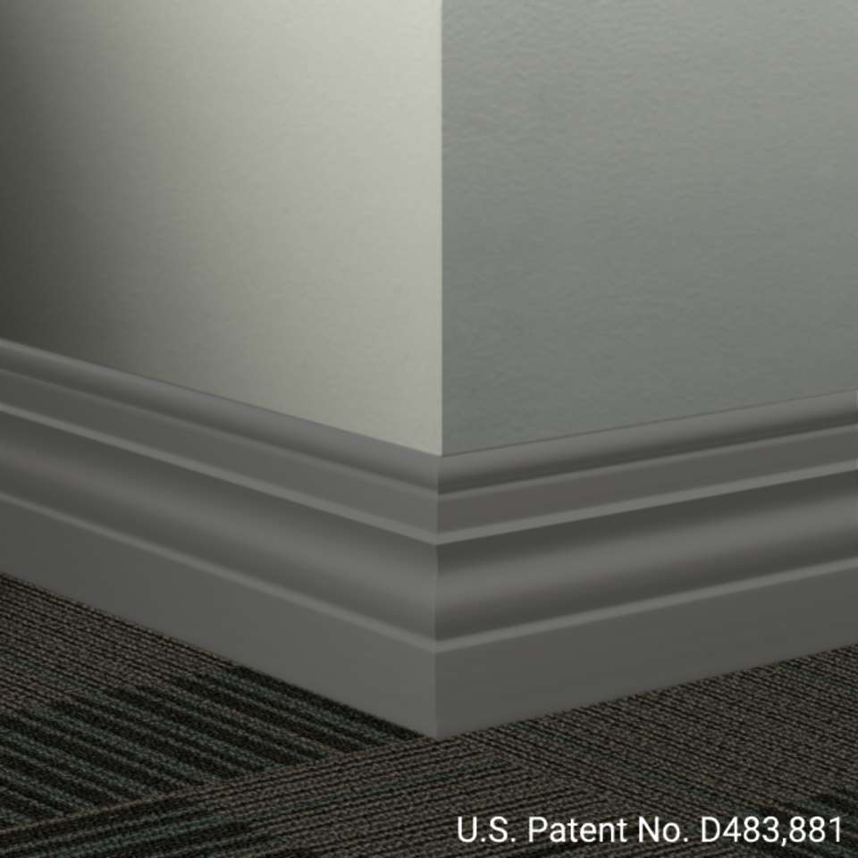 Tarkett - Système de finition murale Millwork - MW 63 A Diplomat 4 1⁄2” - MW XX A #63 Burnt Umber - Wallbase 8' (paquet de 6)