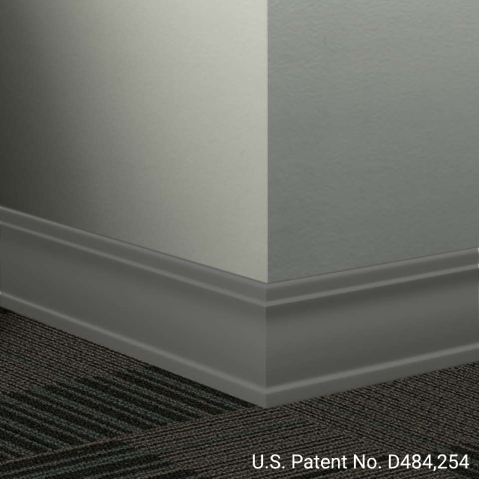 Tarkett - Système de finition murale Millwork - MW 63 D Outline 3 1⁄2” #63 Burnt Umber - Wallbase 8' (paquet de 10)