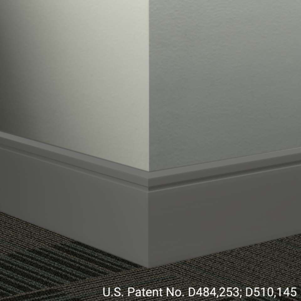 Tarkett - Système de finition murale Millwork - MW 63 F6 Reveal 6" #63 Burnt Umber - Wallbase 8' (paquet de 8)