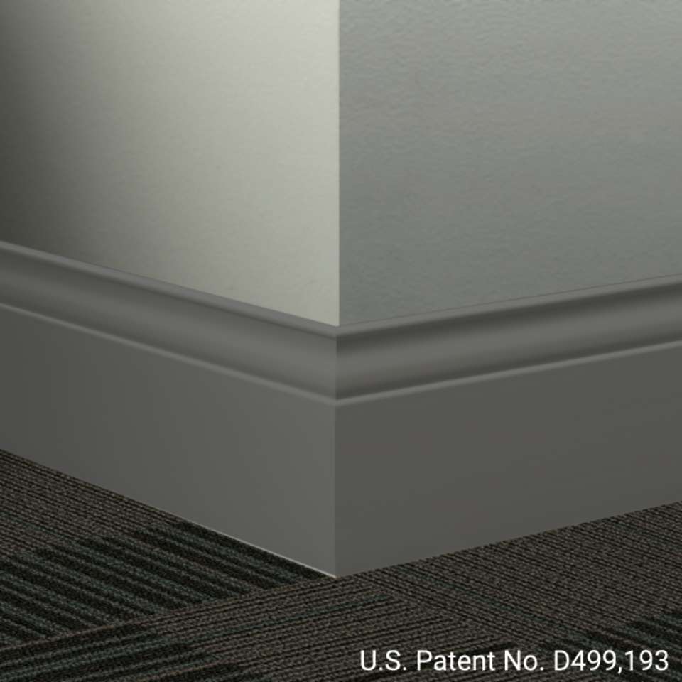 Tarkett - Système de finition murale Millwork - MW 63 G Inflection 5 1⁄4” #63 Burnt Umber - Wallbase 8' (paquet de 6)