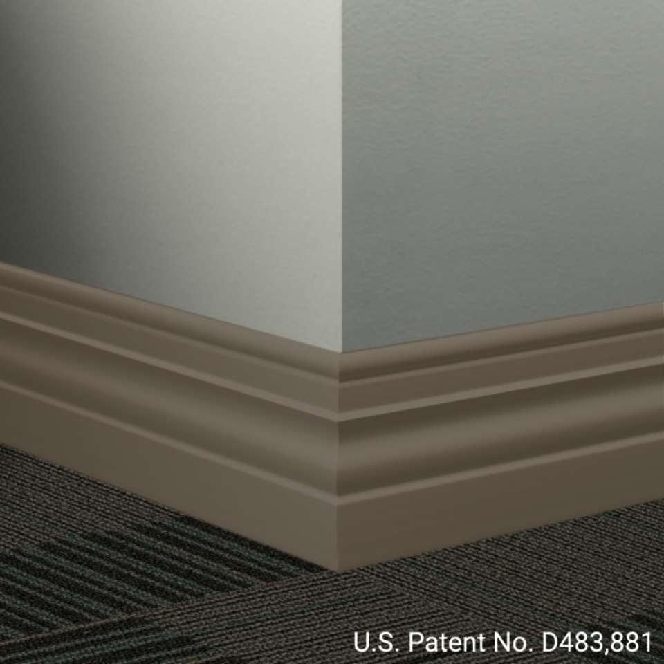 Tarkett - Système de finition murale Millwork - MW 66 A Diplomat 4 1⁄2” - MW XX A #66 Either Ore - Wallbase 8' (paquet de 6)