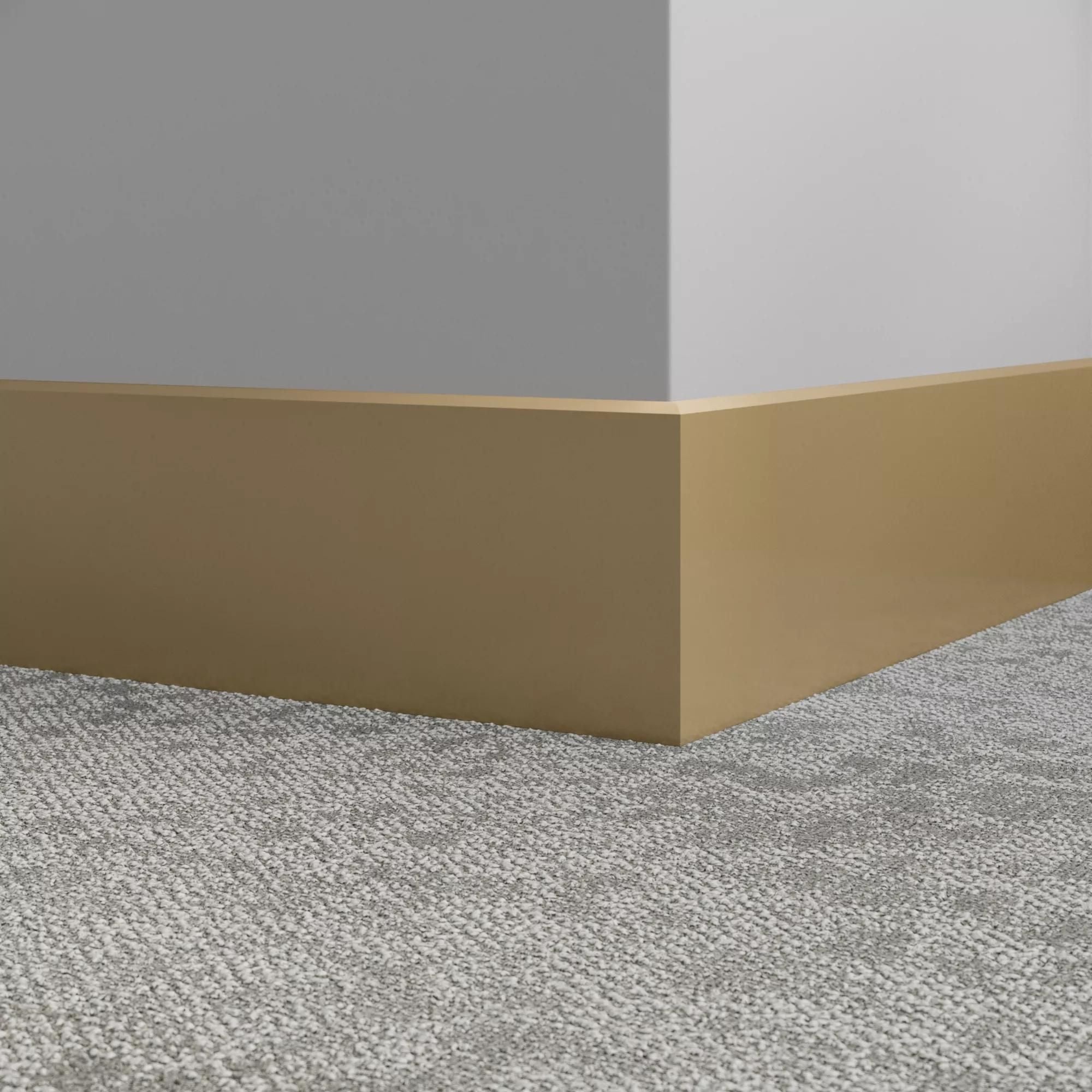 Tarkett - Système de finition murale Millwork - MW 67 H6 Mandalay 6" 67 Old Gold - Plinthe 8' (paquet de 4) ||MW67H6 - Ceramed