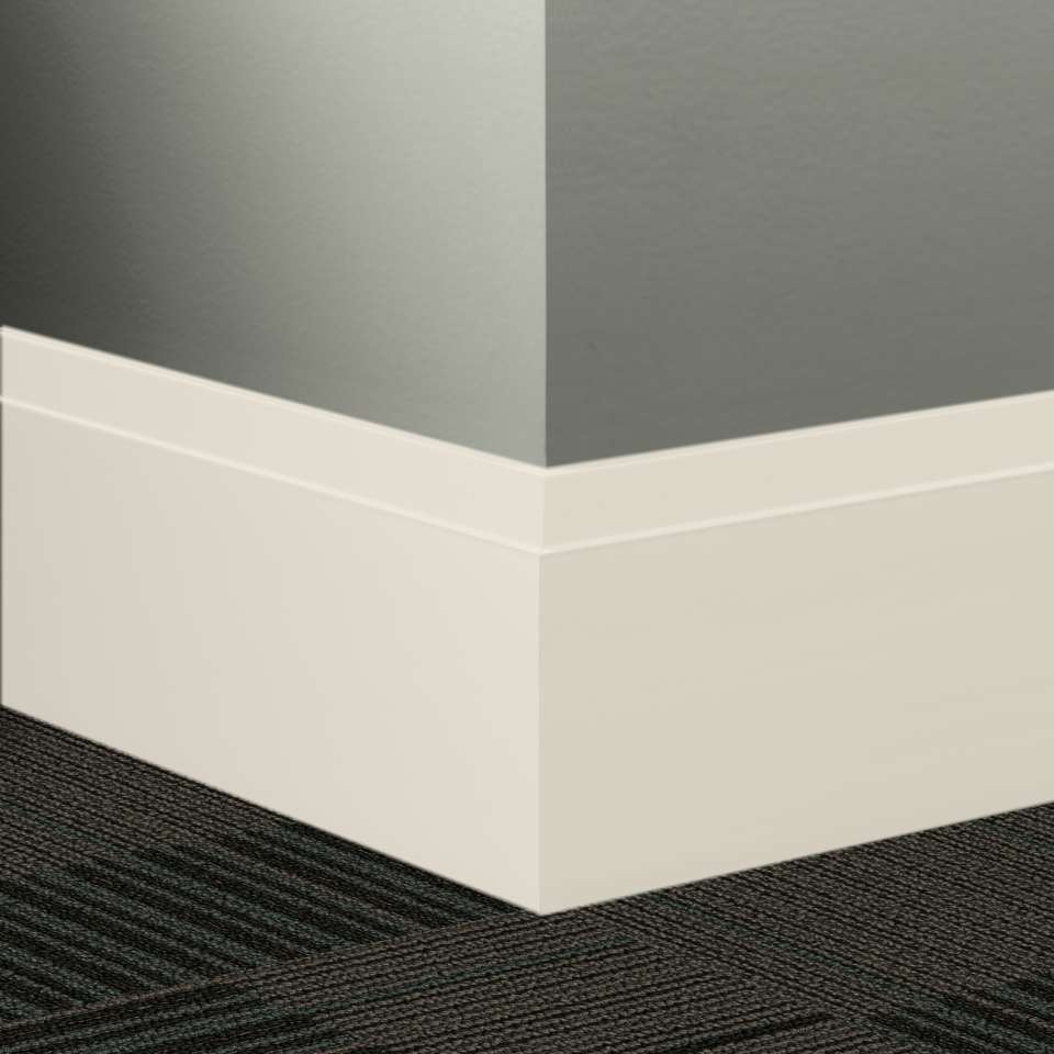 Tarkett - Système de finition murale Millwork - MW 68 R Equinox 4 1⁄2” #68 White Sand - Wallbase 8' (paquet de 5)