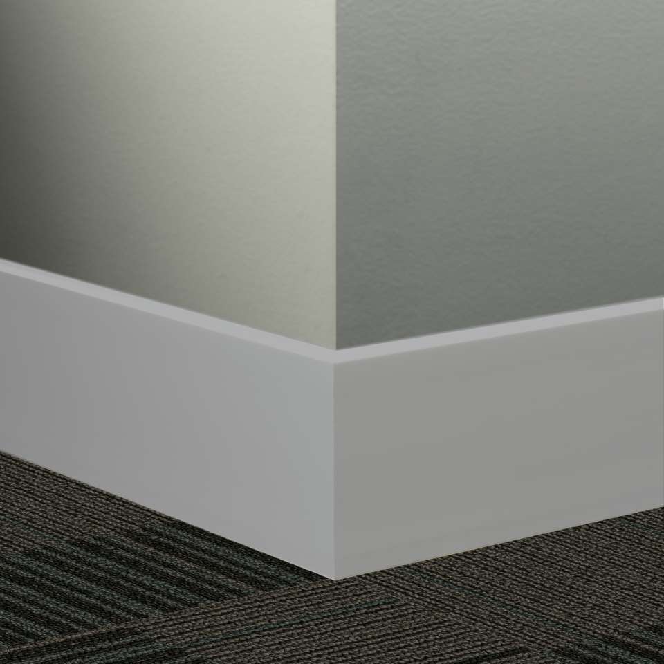 Tarkett - Système de finition murale Millwork - MW 69 H25 Mandalay 2 1⁄2” #69 Sterling Silver - Wallbase 8' (paquet de 5)