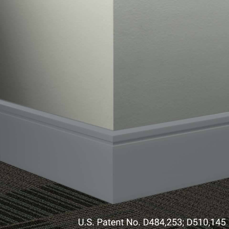 Tarkett - Système de finition murale Millwork - MW 71 F6 Reveal 6" #71 Storm Cloud - Wallbase 8' (paquet de 8)