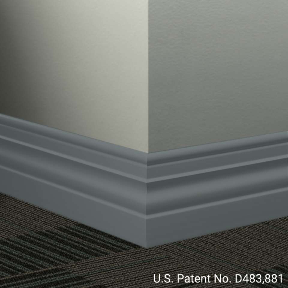 Tarkett - Système de finition murale Millwork - MW 72 A Diplomat 4 1⁄2” - MW XX A #72 Harbour - Wallbase 8' (paquet de 6)