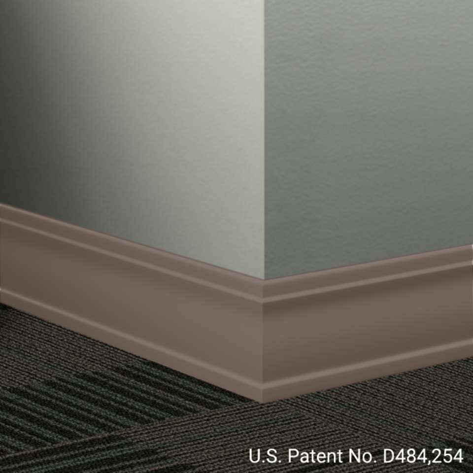 Tarkett - Système de finition murale Millwork - MW 76 D Outline 3 1⁄2” #76 Cinnamon - Wallbase 8' (paquet de 10)