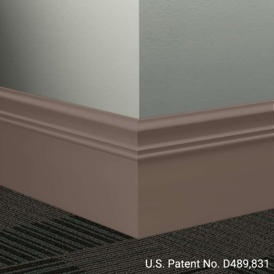 Tarkett - Système de finition murale Millwork - MW 76 M Monarch 6" #76 Cinnamon - Wallbase 8' (paquet de 6)