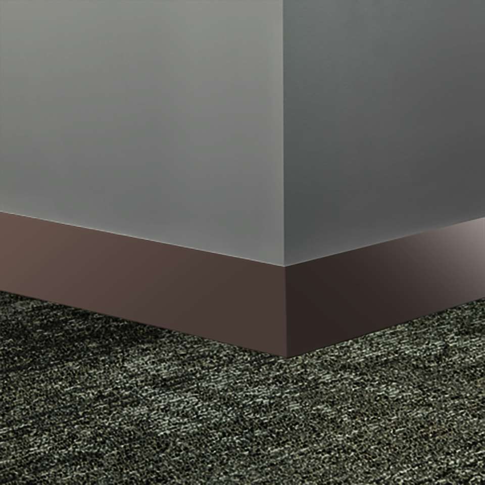 Tarkett - Système de finition murale Millwork - MW 76 S4 Monument 4" #76 Cinnamon - Wallbase 8' (paquet de 8)