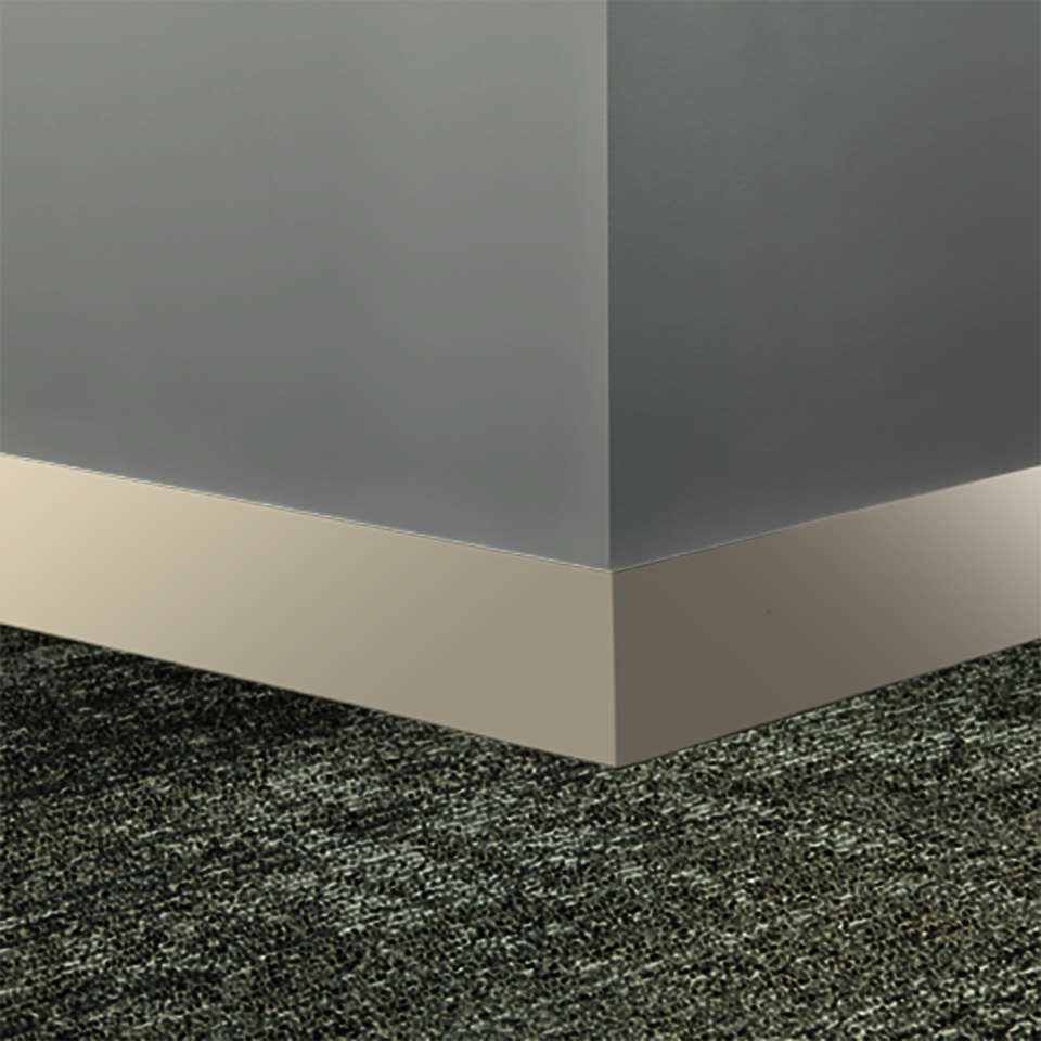 Tarkett - Système de finition murale Millwork - MW 79 S4 Monument 4" #79 Bone White - Wallbase 8' (paquet de 8)
