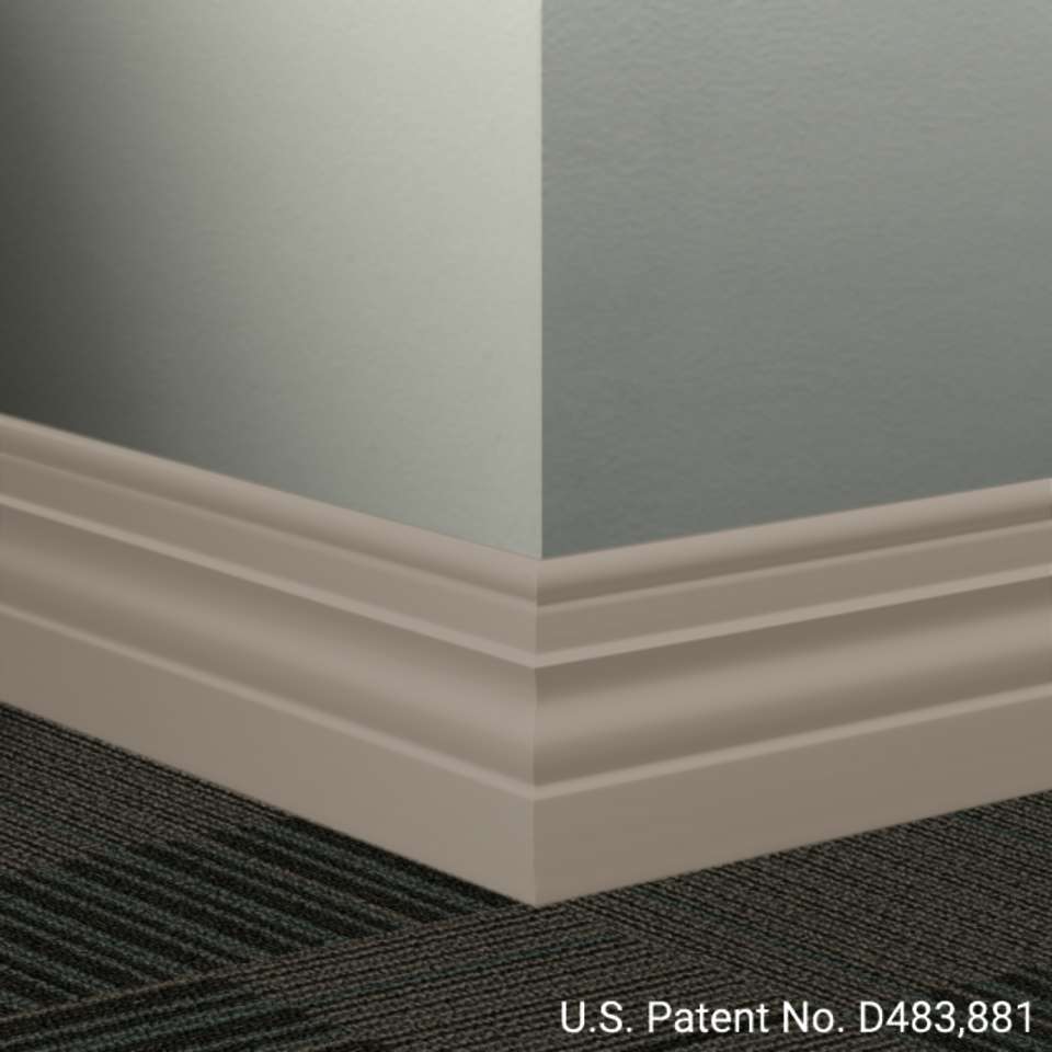 Tarkett - Système de finition murale Millwork - MW 80 A Diplomat 4 1⁄2” - MW XX A #80 Fawn - Wallbase 8' (paquet de 6)