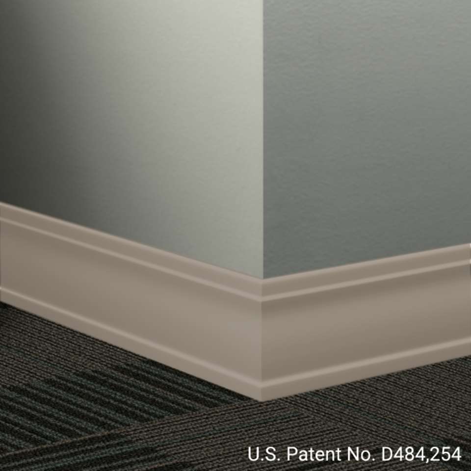 Tarkett - Système de finition murale Millwork - MW 80 D Outline 3 1⁄2” #80 Fawn - Wallbase 8' (paquet de 10)