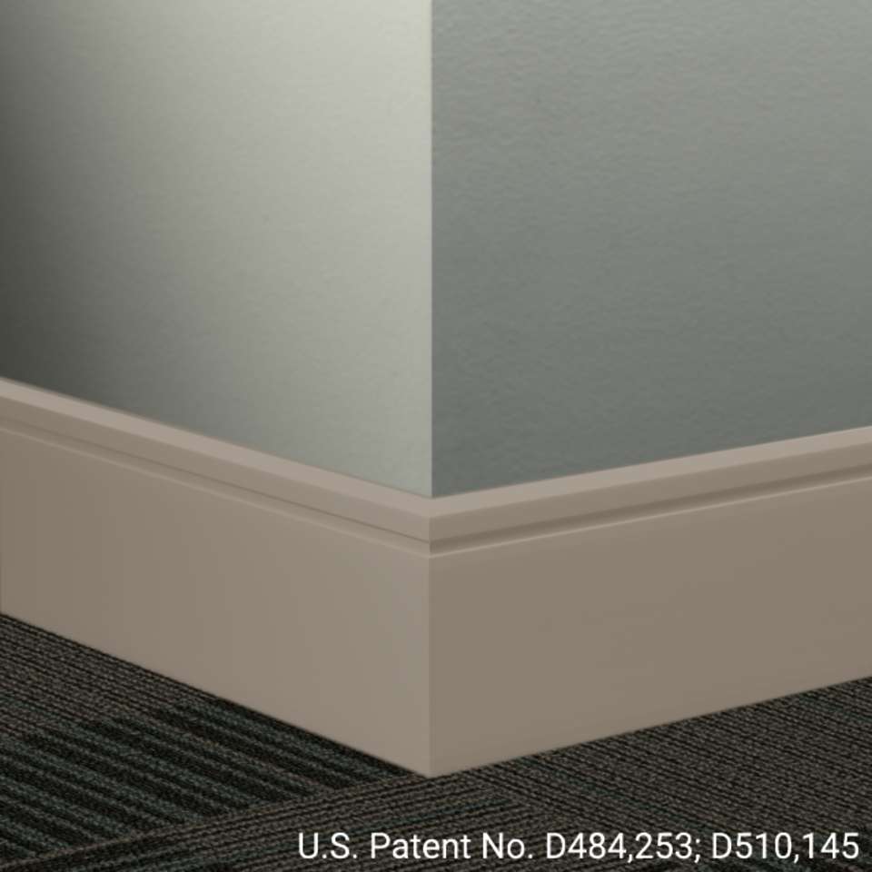 Tarkett - Système de finition murale Millwork - MW 80 F Reveal 4 1⁄4” #80 Fawn - Wallbase 8' (paquet de 8)