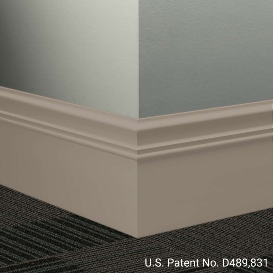 Tarkett - Système de finition murale Millwork - MW 80 M Monarch 6" #80 Fawn - Wallbase 8' (paquet de 6)