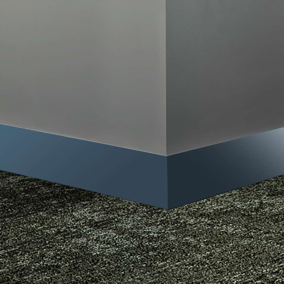Tarkett - Système de finition murale Millwork - MW 84 S4 Monument 4" #84 Blue Jeans - Wallbase 8' (paquet de 8)