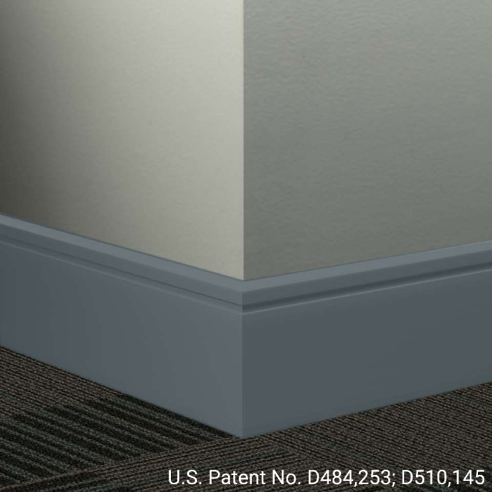Tarkett - Système de finition murale Millwork - MW 92 F Reveal 4 1⁄4” #92 Blue Lagoon - Wallbase 8' (paquet de 8)