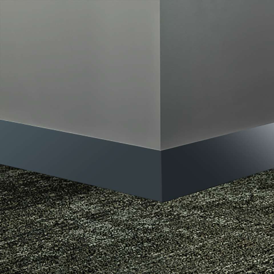 Tarkett - Système de finition murale Millwork - MW 92 S4 Monument 4" #92 Blue Lagoon - Wallbase 8' (paquet de 8)