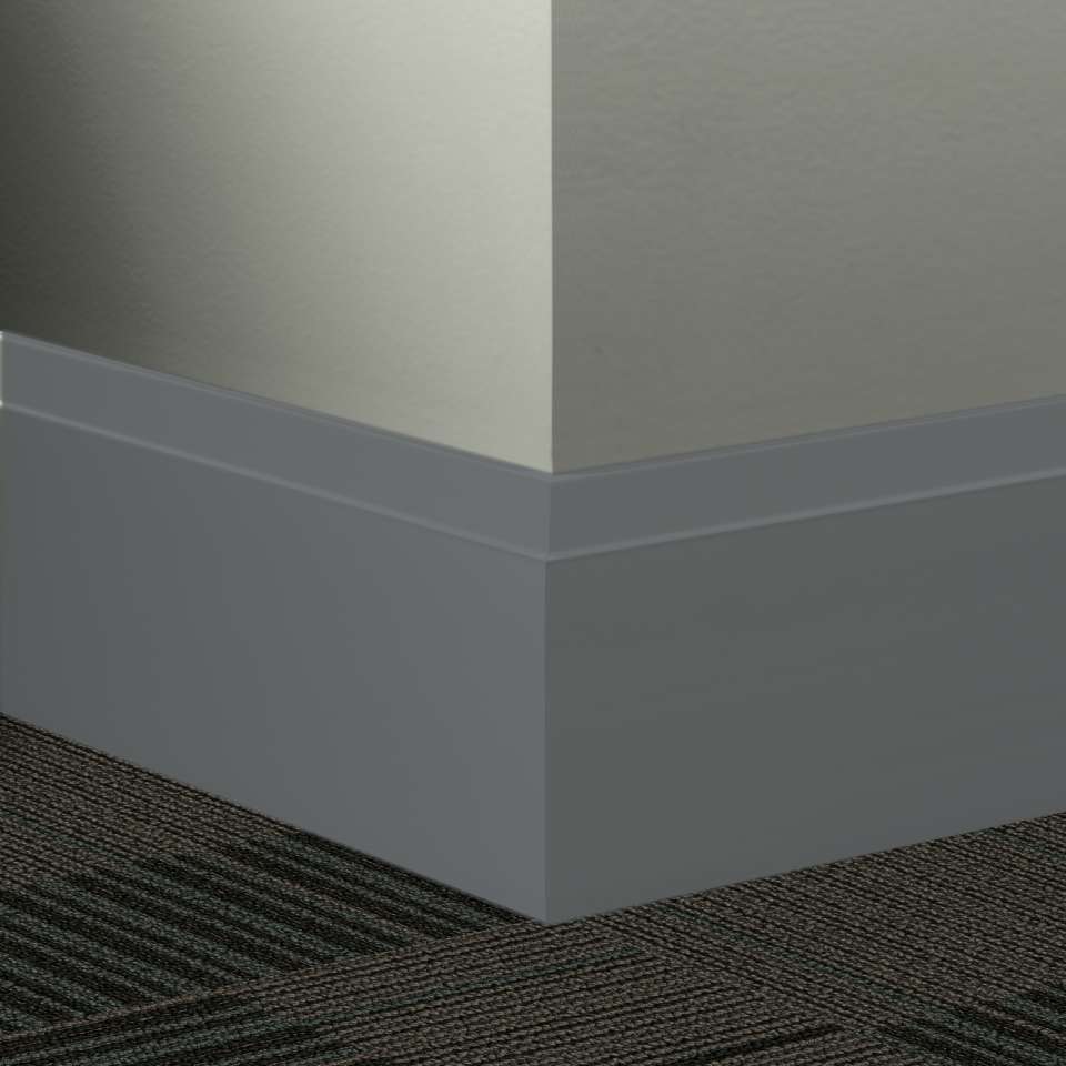Tarkett - Système de finition murale Millwork - MW TA6 R Equinox 4 1⁄2” #TA6 Bedrock - Wallbase 8' (paquet de 5)