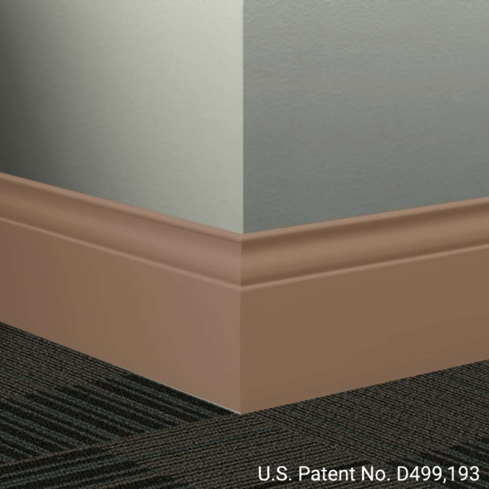 Tarkett - Système de finition murale Millwork - MW TA7 G Inflection 5 1⁄4” #TA7 Rusty Nail - Wallbase 8' (paquet de 6)