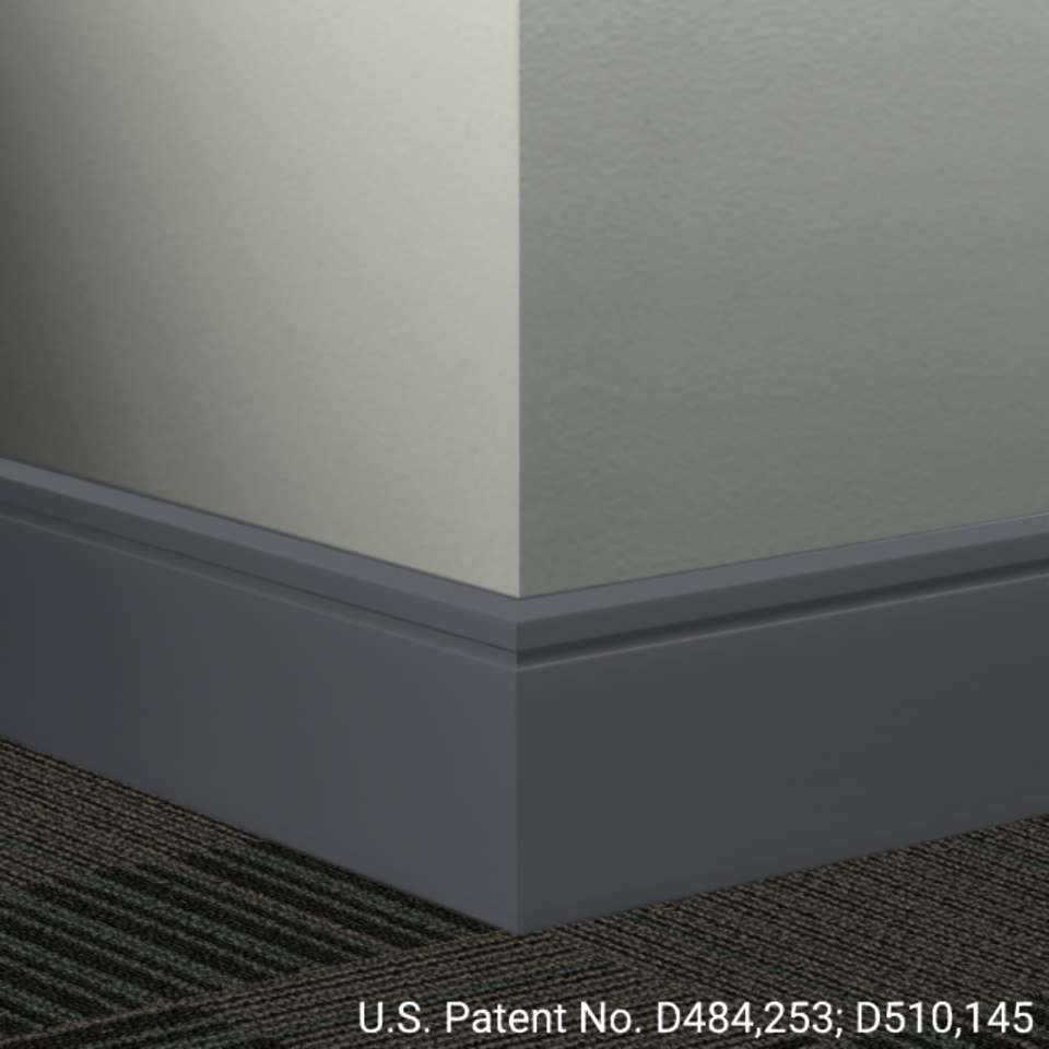 Tarkett - Système de finition murale Millwork - MW TA9 F6 Reveal 6" #TA9 Indigo - Wallbase 8' (paquet de 8)