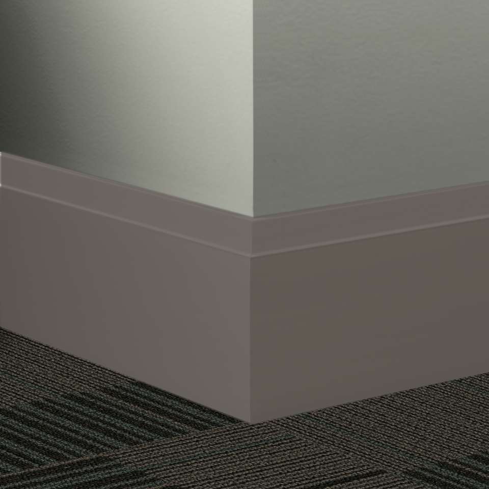 Tarkett - Système de finition murale Millwork - MW TB1 R Equinox 4 1⁄2” #TB1 Peppercorn - Wallbase 8' (paquet de 5)