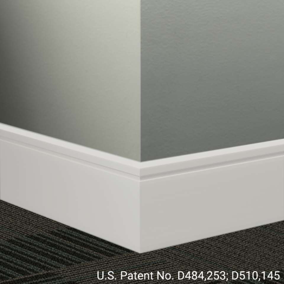 Tarkett - Système de finition murale Millwork - MW TB3 F Reveal 4 1⁄4” #TB3 Dover - Wallbase 8' (paquet de 8)