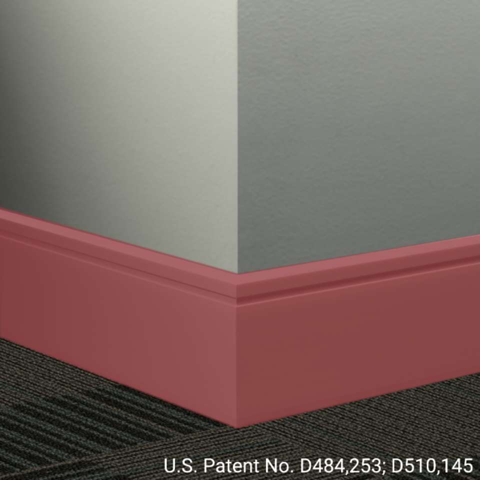 Tarkett - Système de finition murale Millwork - MW TB6 F6 Reveal 6" #TB6 Flame - Wallbase 8' (paquet de 8)