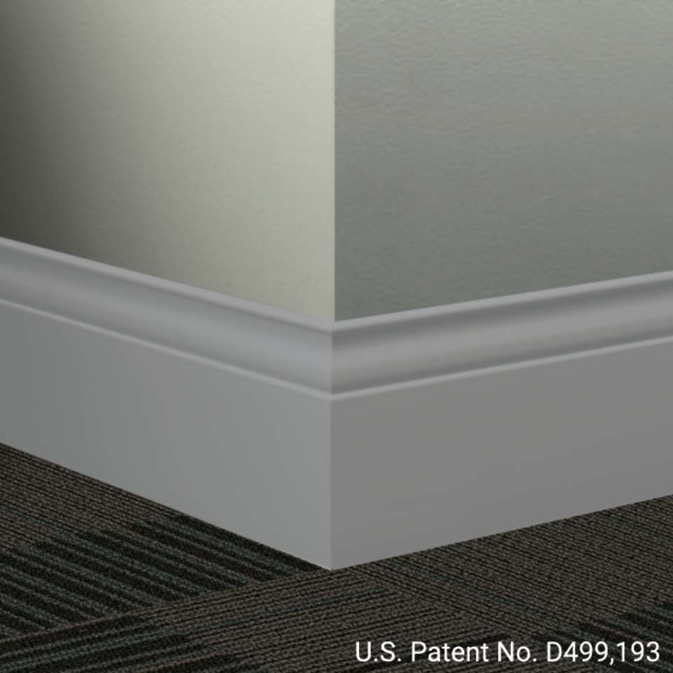 Tarkett - Système de finition murale Millwork - MW TG2 G Inflection 5 1⁄4” #TG2 Shark Fin - Wallbase 8' (paquet de 6)