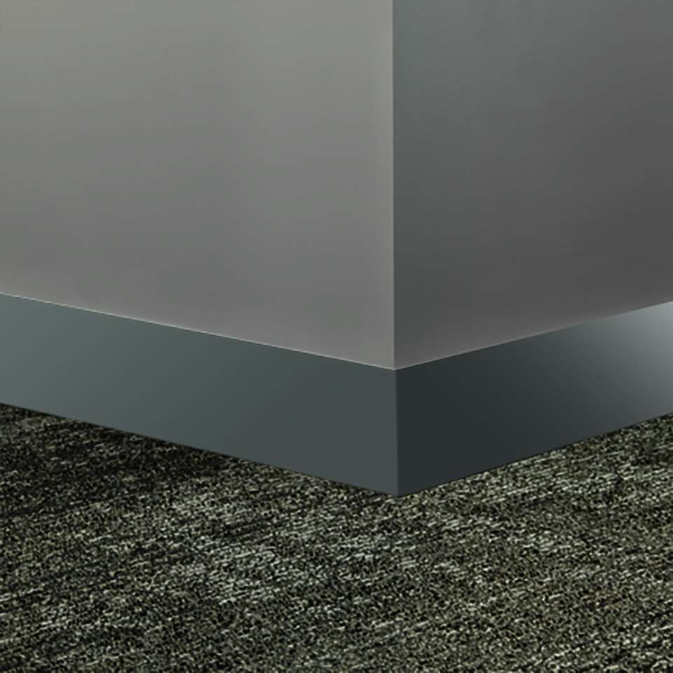 Tarkett - Système de finition murale Millwork - MW TG6 S4 Monument 4" #TG6 Mink - Wallbase 8' (paquet de 8)